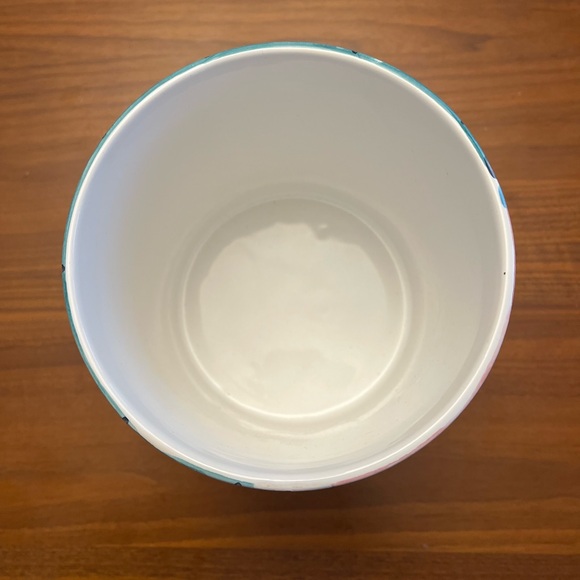 Italian Polka Dot Ceramic canister/ vase - Picture 3 of 6